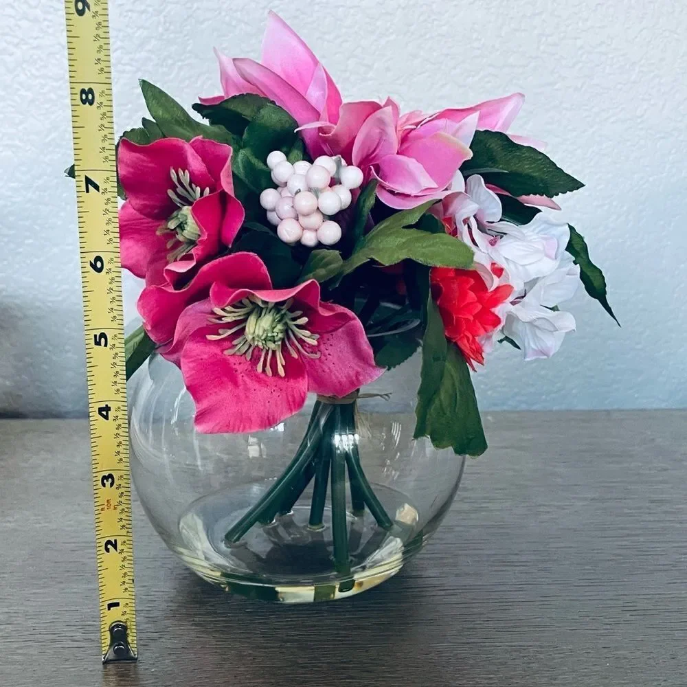 Spring Floral Centerpiece Vase Arrnagement